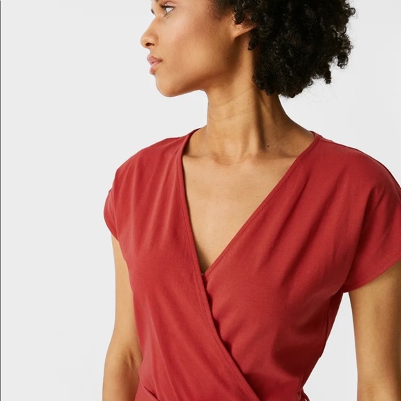 NWT Yessica Wrap Summer Dress - Picture 3 of 7